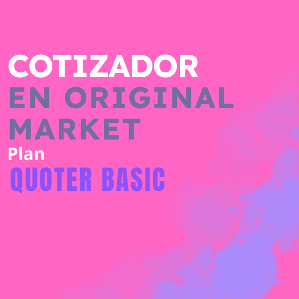 Cotizador en Original Market - Quoter Basic